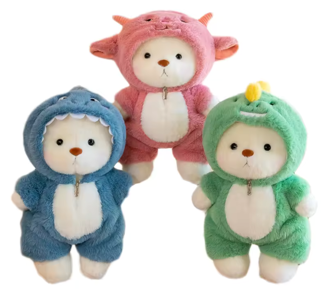Soft Cute Plush with Costume